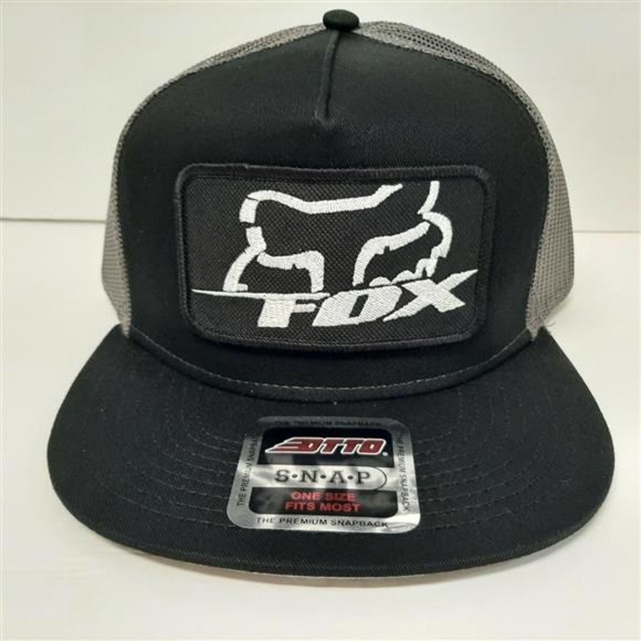 Motocross FOX Shox Racing MX Supercross Bikes Retro Style Patch Hat Cap Gorra SX - Picture 4 of 6